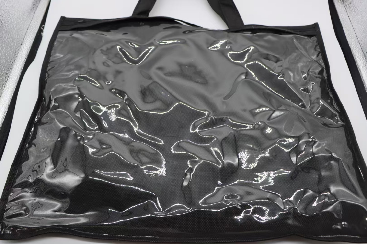 Black Glossy Eco-friendly Tote Bag