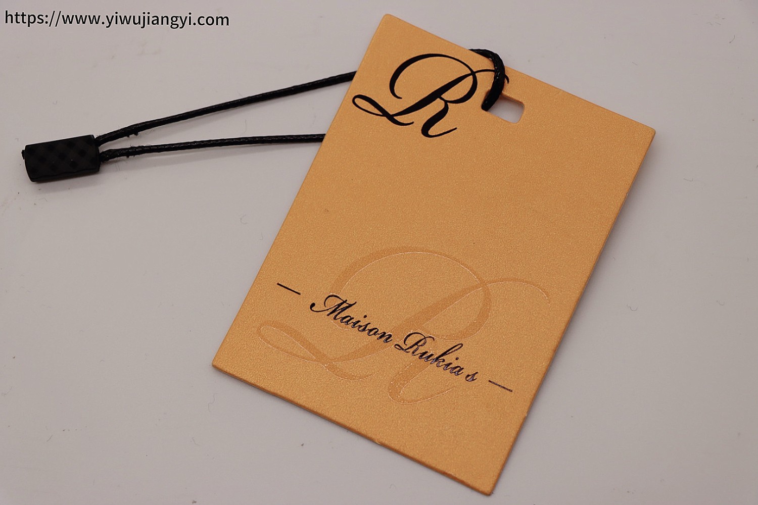 Maison Rukias Brand Clothing Tag